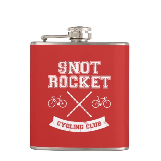 Snot Rocket Cycling Club Heupfles (Voorkant)