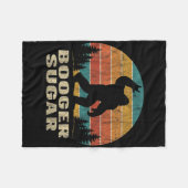 Snot Suiker Sasquatch Grappige Meme Fleece Deken (Voorkant (Horizontaal))