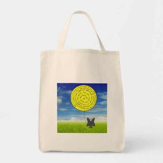Snotch's Ballon Grocery Bag Tote Bag (Voorkant)