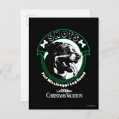 Snots Part Mississippi Leg Hond Briefkaart (Voorkant / Achterkant)