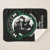 Snots Part Mississippi Leg Hond Sherpa Deken (Voorkant (horizontaal))