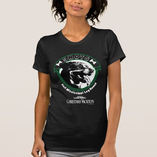 Snots Part Mississippi Leg Hond T-shirt (Voorkant)