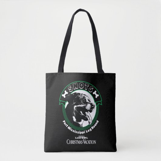 Snots Part Mississippi Leg Hond Tote Bag (Voorkant)