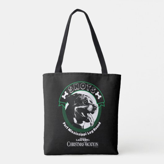 Snots Part Mississippi Leg Hond Tote Bag (Achterkant)