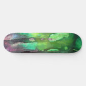 Snotty Green Grungy Slime Persoonlijk Skateboard (Horizontaal)