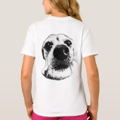  Snout First Terrier T-Shirt (Achterkant)