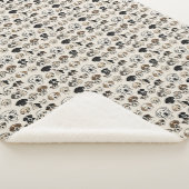 "Snouts en knuffels" Sherpa Deken (3/4)