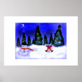 Snow Angel-afdruk Poster (Voorkant)