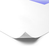 Snow Angel-afdruk Poster (Hoek)