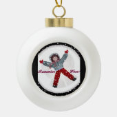 Snow Angel Ball Ornament (Voorkant)