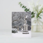 Snow Angel Briefkaart (Staand voorkant)