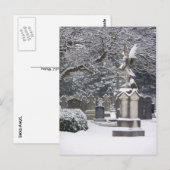 Snow Angel Briefkaart (Voorkant / Achterkant)