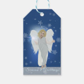 Snow Angel Cadeaulabel (Voorkant)