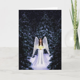 Snow Angel Christmas Kaart