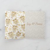 Snow Angel Christmas Wenskaart Feestdagen Kaart (Binnen)