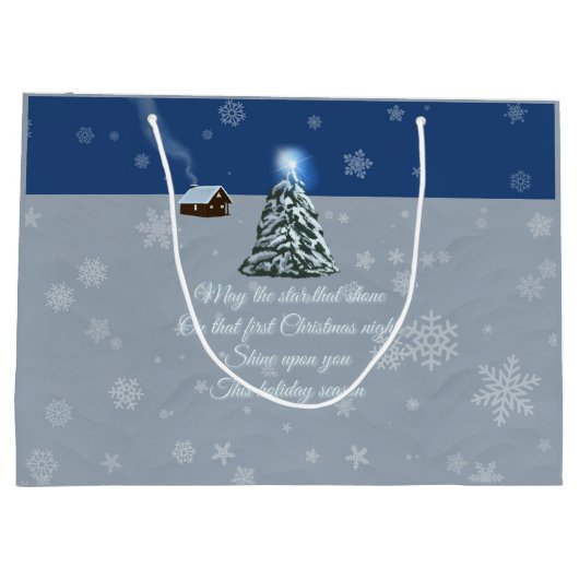 Snow Angel Groot Cadeauzakje (Achterkant)