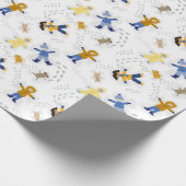 Snow Angel Kinder Cadeaupapier (Hoek)