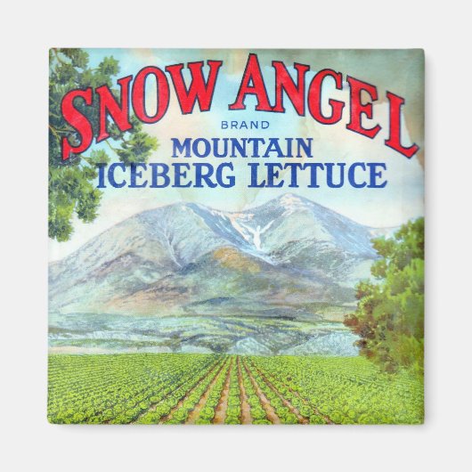 Snow Angel Magneet (Voorkant)