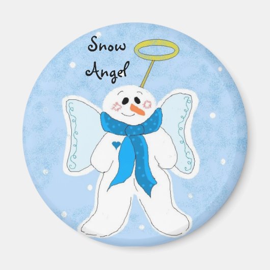 Snow Angel Magneet (Voorkant)