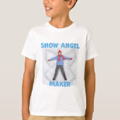 Snow Angel Maker T-shirt (Voorkant)