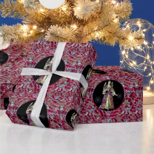 Snow Angel Marchelle-kerstinpakpapier Cadeaupapier