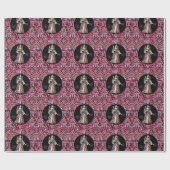 Snow Angel Marchelle-kerstinpakpapier Cadeaupapier (Vlak)