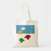 Snow Angel Meeples Basic Tas (Voorkant)