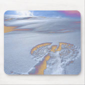 Snow Angel Mousepad Muismat (Voorkant)