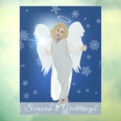 Snow Angel Raamsticker (Vel 3)