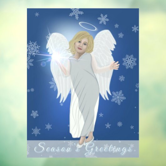 Snow Angel Raamsticker (Vel 3)