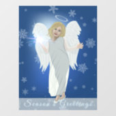 Snow Angel Raamsticker (Vel)