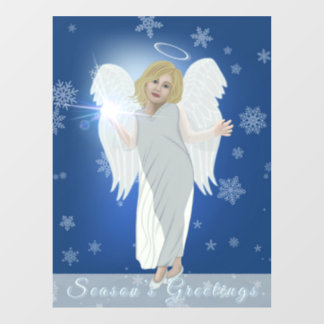 Snow Angel Raamsticker