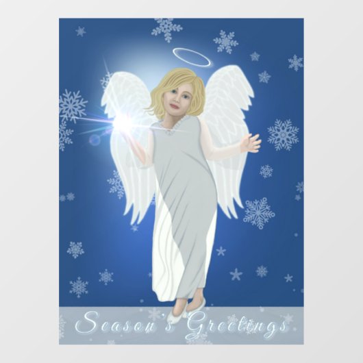 Snow Angel Raamsticker (Vel)