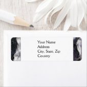 Snow Angel, Snow Face - retour adreslabels Etiket (Insitu)