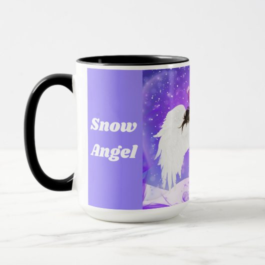 Snow Angel Weenie Dog Mok (Links)