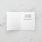 Snow Angels Coton Funny Birthday Card Kaart (Binnen)