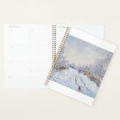 Snow at Argenteuil by Claude Monet Planner (Display)