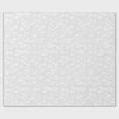 Snow Balls Elegant Kerstmis Cadeaupapier (Vlak)