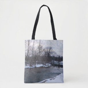 Snow Beauty James River Tote Bag