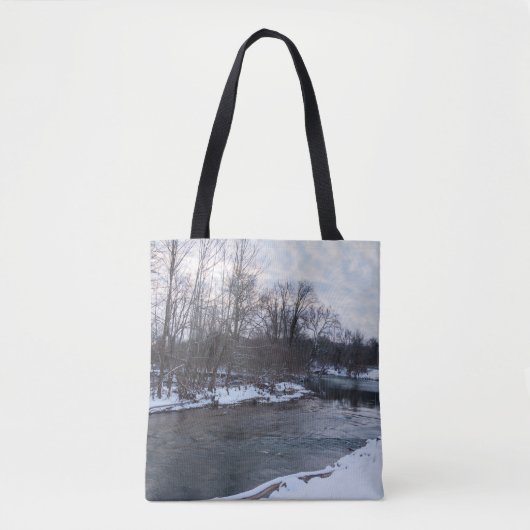 Snow Beauty James River Tote Bag (Voorkant)