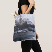 Snow Beauty James River Tote Bag (Dichtbij)