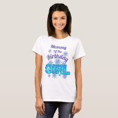 Snow Birthday bevroren tshirts mama (Voorkant volledig)