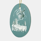 Snow Boarding Ornament (Links)