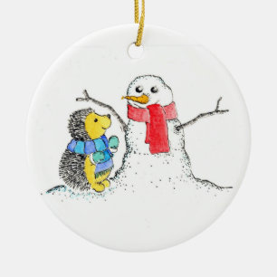 Snow Buddies Keramisch Ornament