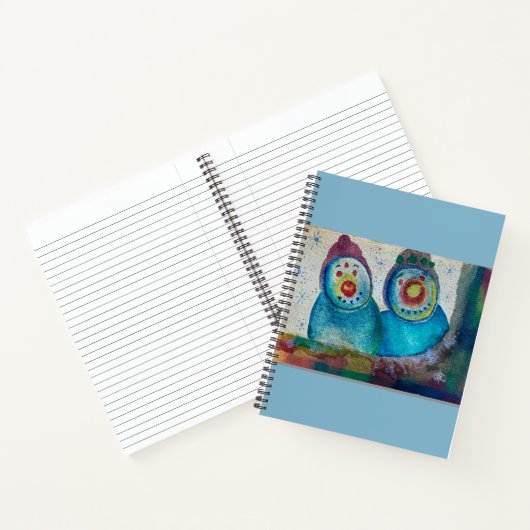 Snow Buddies Notitieboek (Binnen)