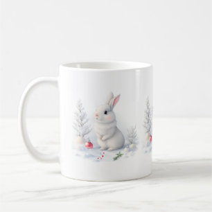 Snow Bunny Christmas-Mok Koffiemok