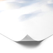 Snow Bunny Christmas-Poster Poster (Hoek)