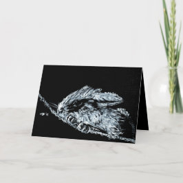 Snow Bunny Feestdagen Kaart