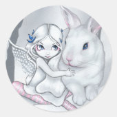 "Snow Bunny" Sticker (Voorkant)