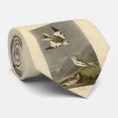 Snow Bunting John James Audubon's Birds of America Stropdas (Opgerold)